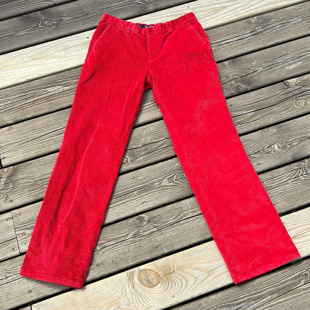 ralph lauren red corduroys